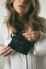 Birkin Sellier 15 Black Epsom Palladium Plated O Stamp - Image 6