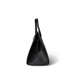 Birkin Sellier 30 Noir / Black Veau Madame Leather Gold Plated Z Stamp - Image 6