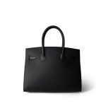 Birkin Sellier 30 Noir / Black Veau Madame Leather Gold Plated Z Stamp - Image 12