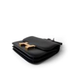 Constance 18 Black Box Calfskin Gold Plated A Stamp - Image 6