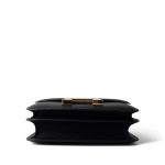 Constance 18 Black Epsom Rose Gold Plated B Stamp - Image 11