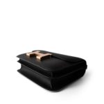 Constance 18 Black Epsom Rose Gold Plated B Stamp - Image 6