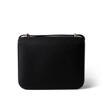 Constance 18 Black Epsom Rose Gold Plated B Stamp - Image 4