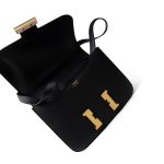 Constance 24 Black Epsom Gold Plated C Stamp - Image 16