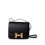 Constance 24 Black Epsom Gold Plated C Stamp - Image 2