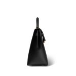 Kelly Sellier 28 Black Epsom Gold Plated C Stamp - Image 8