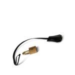 Kelly 28 Black Box Calfskin Gold Plated (H) Stamp - Image 13