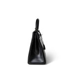Kelly 28 Black Box Calfskin Gold Plated (H) Stamp - Image 7