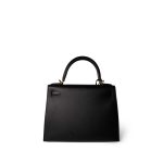 Kelly 28 Black Epsom Gold Plated B Stamp - Image 9