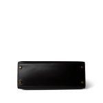 Kelly 28 Sellier Black Box Calfskin Gold Plated P Circle Stamp - Image 9