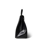 Kelly 32 Black Box Calfskin Gold Plated A Square Stamp - Image 9