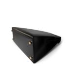 Kelly Sellier 28 Black Box Calfskin Gold Plated (V) Stamp - Image 6