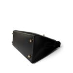 Kelly Sellier 28 Black Box Calfskin Gold Plated (V) Stamp - Image 8