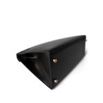 Kelly Sellier 28 Black Box Calfskin Gold Plated (V) Stamp - Image 9
