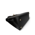 Kelly Sellier 28 Black Box Calfskin Gold Plated (V) Stamp - Image 7