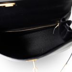 Kelly Sellier 28 Black Box Calfskin Gold Plated X Circle Stamp - Image 14