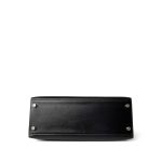 Kelly Sellier 28 Black Box Calfskin Gold Plated X Circle Stamp - Image 5