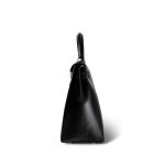 Kelly Sellier 28 Black Box Calfskin Palladium Plated [B] Stamp - Image 5
