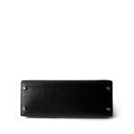 Kelly Sellier 28 Black Box Calfskin Palladium Plated [B] Stamp - Image 4