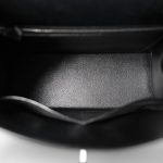 Kelly Sellier 28 Black Box Calfskin Palladium Plated [B] Stamp - Image 6