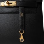 Kelly Sellier 28 Black Epsom Gold Plated C Stamp - Image 11