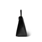 Kelly Sellier 28 Black Epsom Gold Plated C Stamp - Image 3