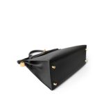 Kelly Sellier 28 Black Epsom Gold Plated C Stamp - Image 8