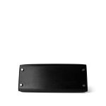 Kelly Sellier 28 Box Calfskin Palladium Plated G Square Stamp - Image 10