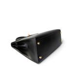 Kelly Sellier 32 Black Box Calfskin Gold Plated (U) Stamp - Image 11