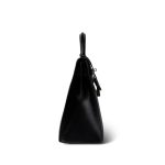 Kelly Sellier 32 Black Box Calfskin Gold Plated (U) Stamp - Image 14