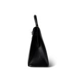 Kelly Sellier 32 Black Box Calfskin Gold Plated (U) Stamp - Image 9