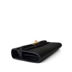 Kelly Wallet To Go Black Veau Epsom Gold Plated B Stamp - Image 13