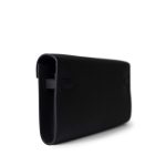 Kelly Wallet To Go Black Veau Epsom Gold Plated B Stamp - Image 11