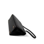 Mini Kelly Sellier 20 Black Box Calfskin Gold Plated P Circle Stamp - Image 14