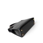 Mini Kelly Sellier Noir Box Calfskin Gold Plated Z Stamp - Image 11