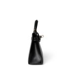 Mini Kelly Sellier Noir Box Calfskin Gold Plated Z Stamp - Image 6