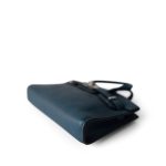 Birkin 15 Bleu de Prusse Swift Palladium Plated O Square Stamp - Image 7