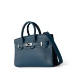 Birkin 15 Bleu de Prusse Swift Palladium Plated O Square Stamp - Image 10