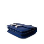 Constance 18 7T Bleu Electrique Chèvre Leather Palladium Plated U Stamp - Image 5