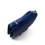 Constance 18 7T Bleu Electrique Chèvre Leather Palladium Plated U Stamp - Image 7