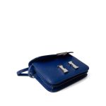 Constance 18 7T Bleu Electrique Chèvre Leather Palladium Plated U Stamp - Image 12