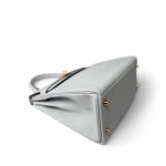 (SOLD) Kelly 28 Bleu Pale Clemence Gold Plated U Stamp - Image 6