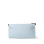 Kelly Wallet To Go Bleu Brume Gold Plated Z Stamp - Image 2