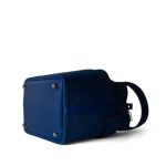 Picotin Lock 18 Bleu Royal Swift and Bleu Egee Toile Geoland Cargo Palladium Hardware - Image 9