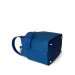 Picotin Lock 18 Bleu Royal Swift and Bleu Egee Toile Geoland Cargo Palladium Hardware - Image 11
