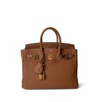 Birkin 25 Gold Togo Gold Plated D Stamp - Image 7