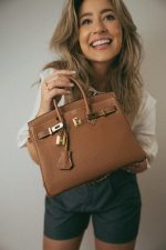 Birkin 25 Gold Togo Gold Plated D Stamp - Image 6
