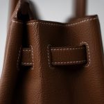 Birkin 35 Gold Veau Togo Leather Gold Plated X Stamp - Image 20
