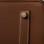 Birkin 35 Gold Veau Togo Leather Gold Plated X Stamp - Image 5