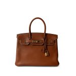 Birkin 30 Fauve Barenia Gold Plated Hardware C Stamp - Image 15